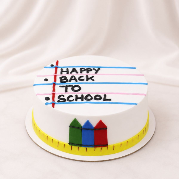 Back to School Celebration Cake