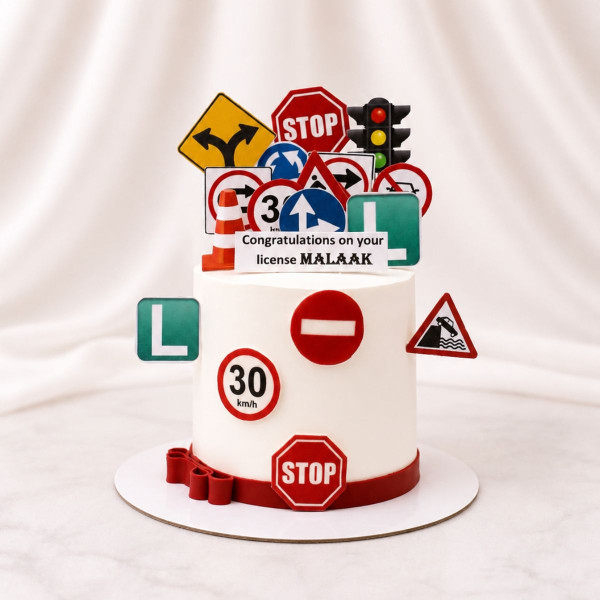 Driving Licence Congratulations Cake
