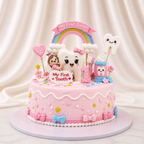 My First Tooth Celebration Cake