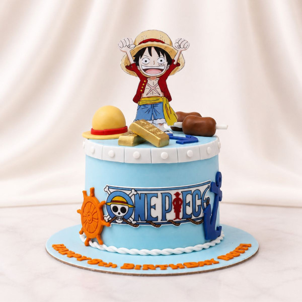 One Piece Anime Birthday Cake