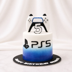 PS5 Gaming 5th Birthday Cake