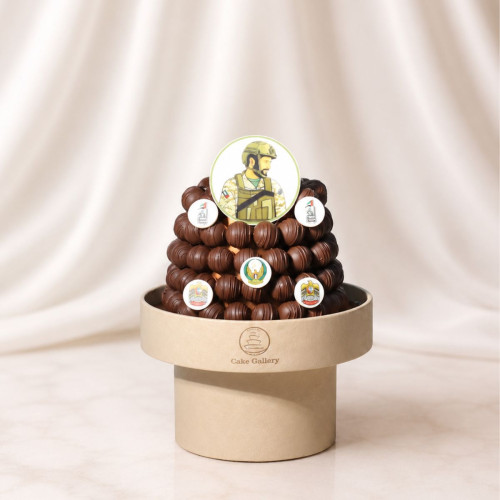 UAE National Service Military Honour Chocolate Tower