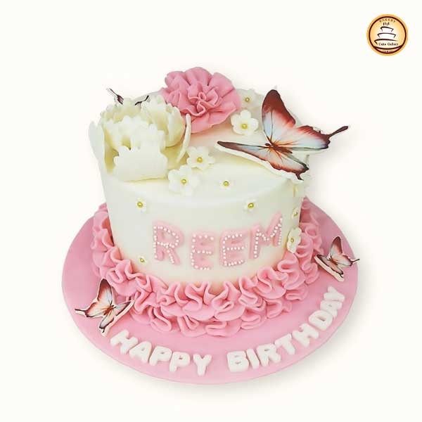 Butter fly Cake