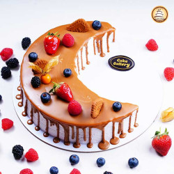 Lotus hilal cake 