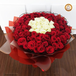 100 rose bouquet