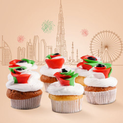 National Day Cupcakes