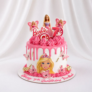 Barbie Princess Birthday Cake