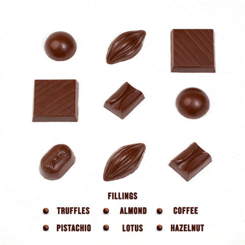 Royal Golden Chocolate Gift Tray