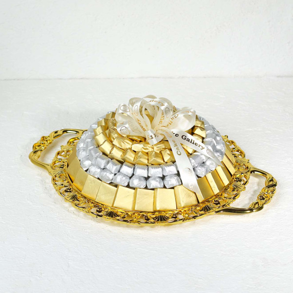 Royal Golden Chocolate Tray