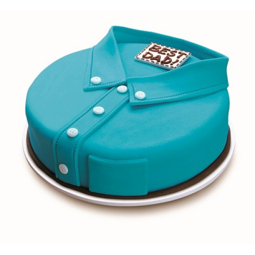 Blue Shirt Cake