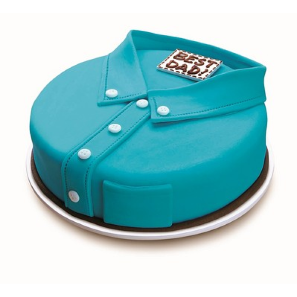 Blue Shirt Cake