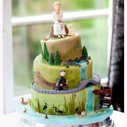 Green Mountain  Cake