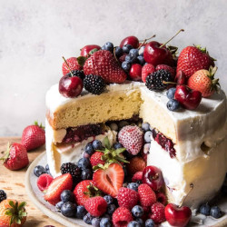 Berry fruit cake