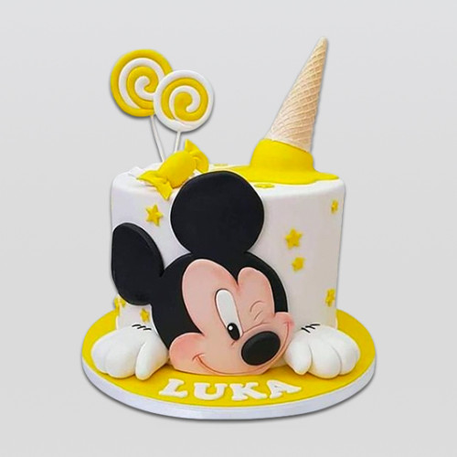 Mickey Mouse Cake 