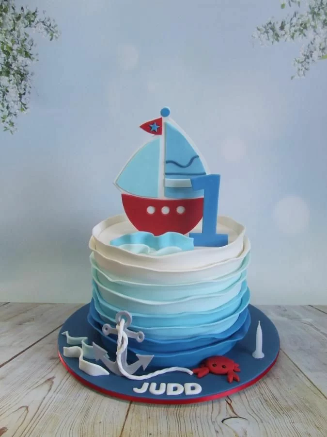 Timmy's Boat Cake – Beautiful Birthday Cakes