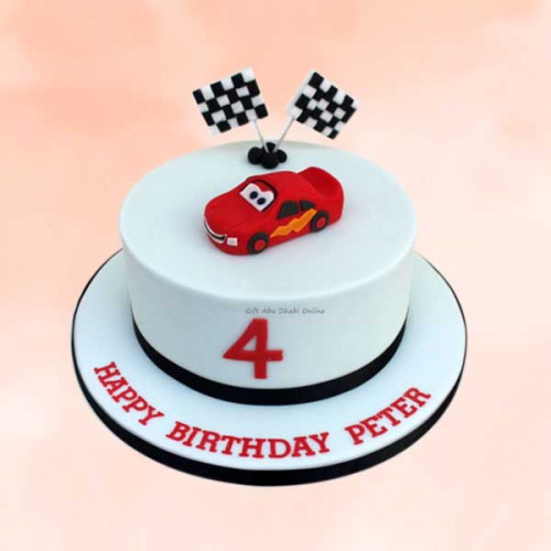Car on Top Cake