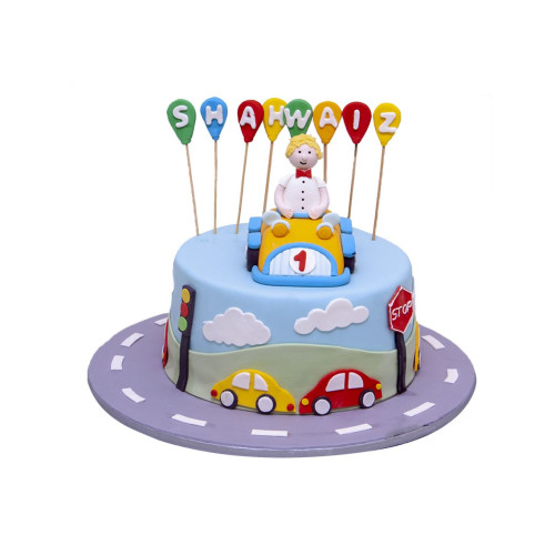 cars design cake