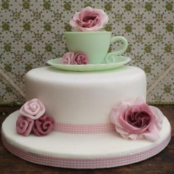 Cup & Saucer Cake Cup & Saucer Cake