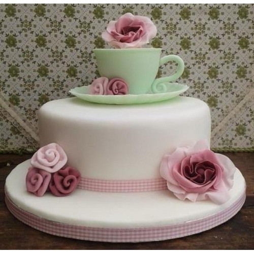 Cup & Saucer Cake