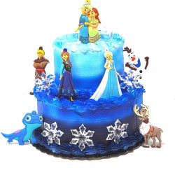 Frozen Cake character  Frozen Cake character