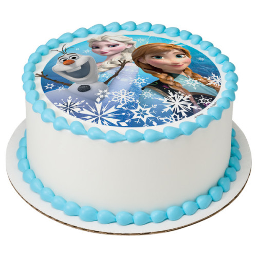 Frozen Photo cake 