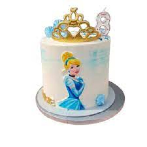 Frozen Birthday Cake 