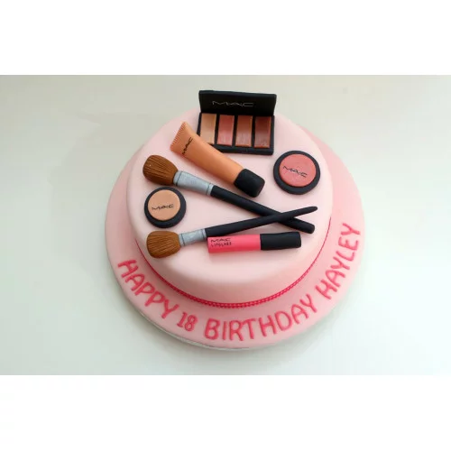 2 kg MAC Makeup set Cake, Super Cake- Online Cake delivery in Noida, Cake  Shops with Midnight & Same Day Delivery