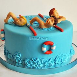 Swimming Pool Cake Swimming Pool Cake