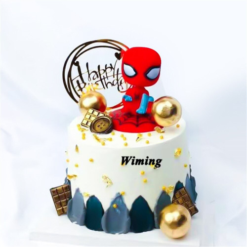 4 Spider Man Cake
