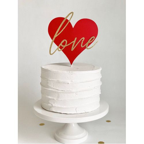 Happy Valentine's Day Cake 
