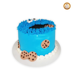 Cookie Monster Cake Cookie Monster Cake