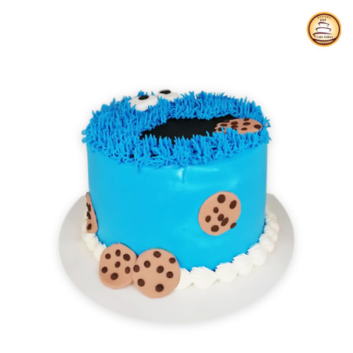 Cookie Monster Cake