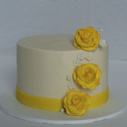 Yellow Rose Cake Yellow Rose Cake