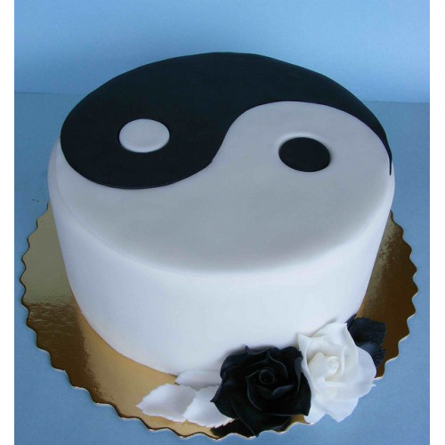 yin yang cake