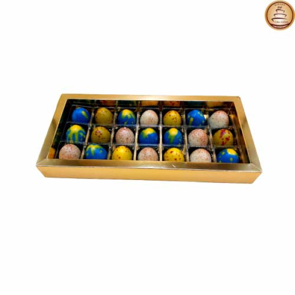 Egg Design Chocolate Medium
