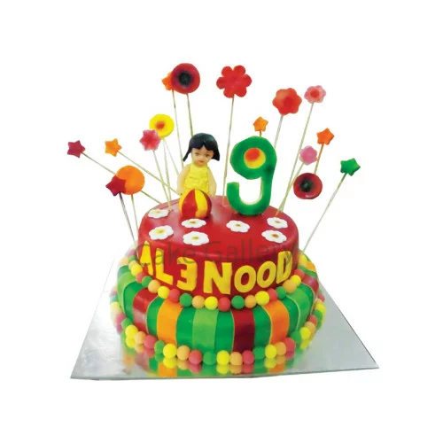 Angel Rainbow Cake Delivery in Musaffah