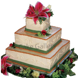 Greenish Creamy Cake Greenish Creamy Cake