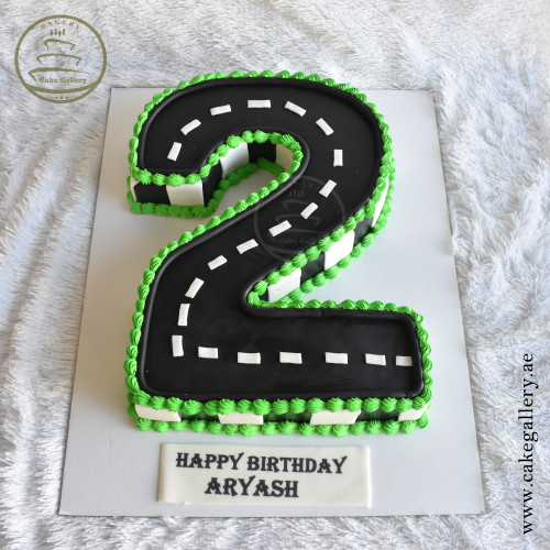 RACING TRACK CAKE