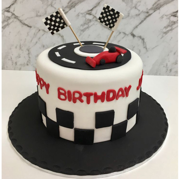 cars design cake 4