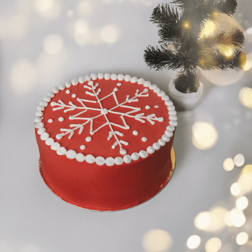 Snowflake Cake