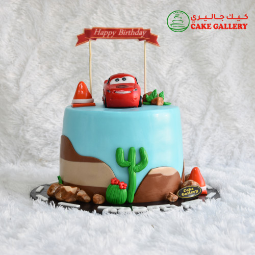 Disney Car Cake