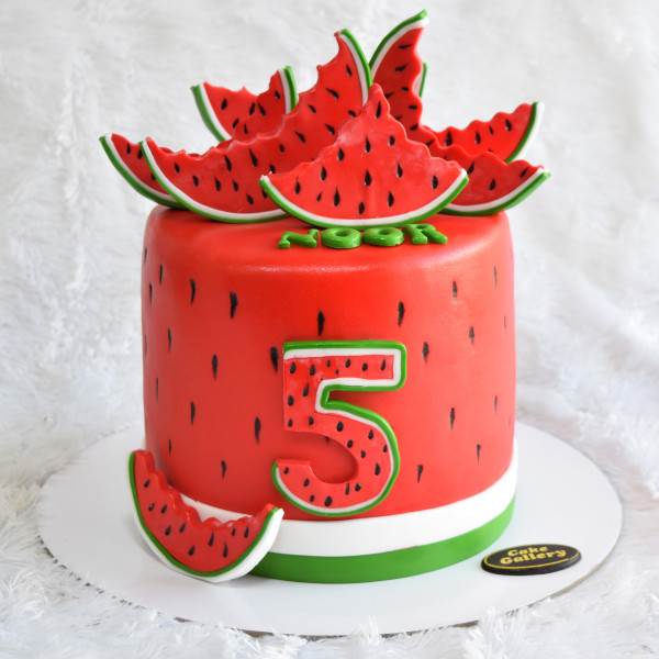 Watermelon cake