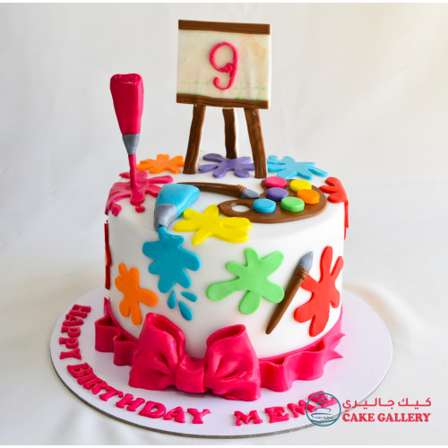 PAINTING BRUSH CAKE
