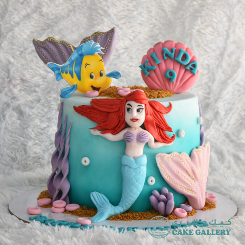 4-Sea Goddess Cake
