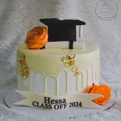 White Academic Cake White Academic Cake