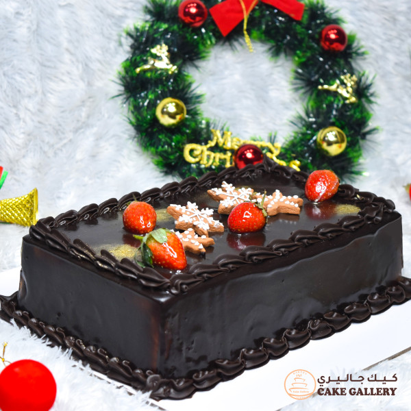 CHOCOLATE CHRISTMAS CAKE