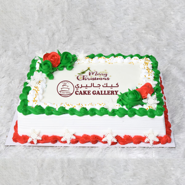 CHRISTMAS  CORPARATE CAKE