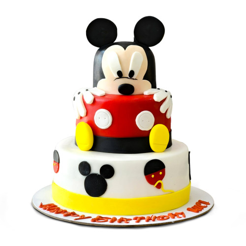 Mickey mouse cake