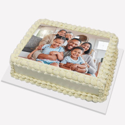 RECTANGLE PHOTO CAKE