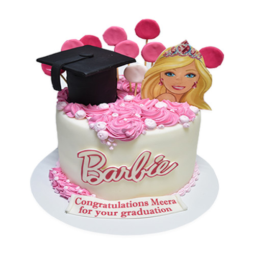 Barbie Academic Cake